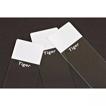 White Frost Slides 45° Ground Edge - Single Frost