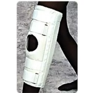 White, Md, 16" Deluxe Knee Immobilizer