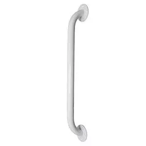 White Powder Coated Grab Bar, 24", Retail