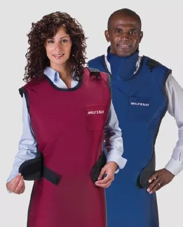 Wolf X-Ray Wolf™ X-Ray Apron Royal Blue Easy Wrap Style X-Large - M-773533-3214 - Each
