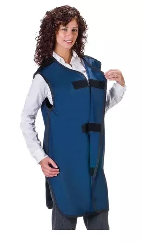 Wolf X-Ray X-Ray Apron Black Front Close Style X-Large - M-1112711-4497 - Each