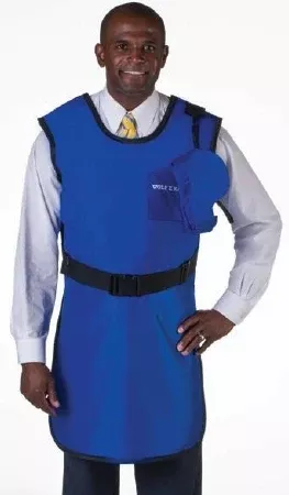 Wolf X-Ray X-Ray Apron Blue Coat Style Medium - M-787119-3682 - Each