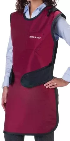 Wolf X-Ray X-Ray Apron Gray Easy Wrap Style 2X-Large - M-926997-1936 - Each