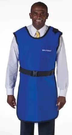 Wolf X-Ray X-Ray Apron Navy Blue Coat Style Medium - M-651232-2113 - Each