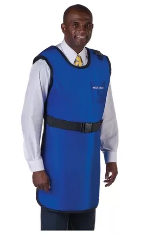 Wolf X-Ray X-Ray Apron Paw Prints Coat Style Medium - M-1135483-1571 - Each
