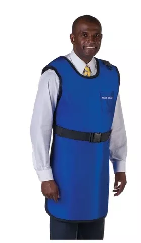 Wolf X-Ray X-Ray Apron with Thyroid Collar Black Coat Style Medium - M-832473-1910 - Each