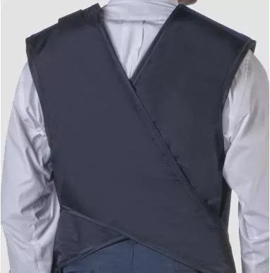 Wolf X-Ray X-Ray Apron with Thyroid Collar Hunter Green Easy Wrap Style X-Large - M-794428-3091 - Each