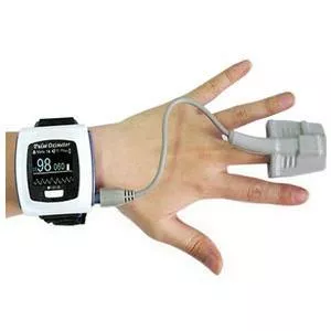 Wrist Oximeter with Rechargeable Battery with Bluetooth Connectivity CMS-50F