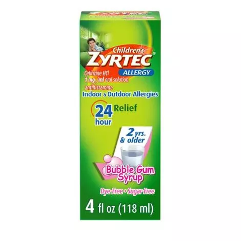 Zyrtec Children's Allergy Relief Syrup